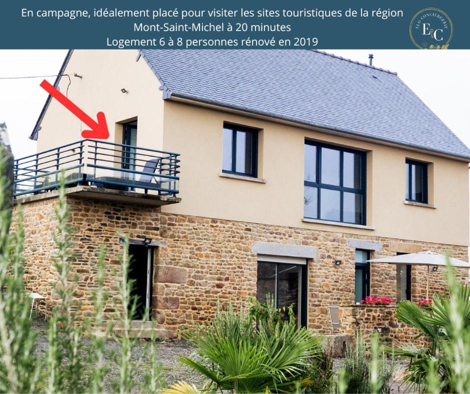 Maison Comprenant Deux A Louer, Ensemble Ou Independamment, Capacite De 4 A 19 Personnes Idealement Place Pour Visiter Le Mont-saint-michel, Saint-malo Et Les Alentours * Baguer-Pican