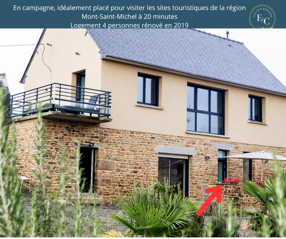 Maison Comprenant Deux A Louer, Ensemble Ou Independamment, Capacite De 4 A 19 Personnes Idealement Place Pour Visiter Le Mont-saint-michel, Saint-malo Et Les Alentours *
